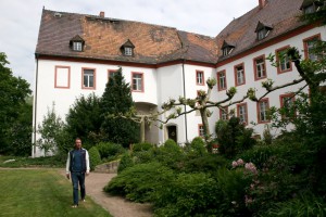 Maurits staying at the ancestral Schloss Triestewitz