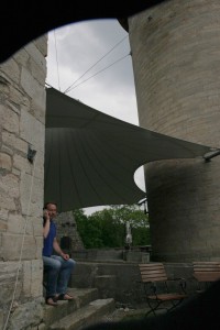 Maurits visiting the key ancestral Castle